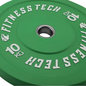 Set 150kg Discos Bumper Plate Colores Alta Resistencia