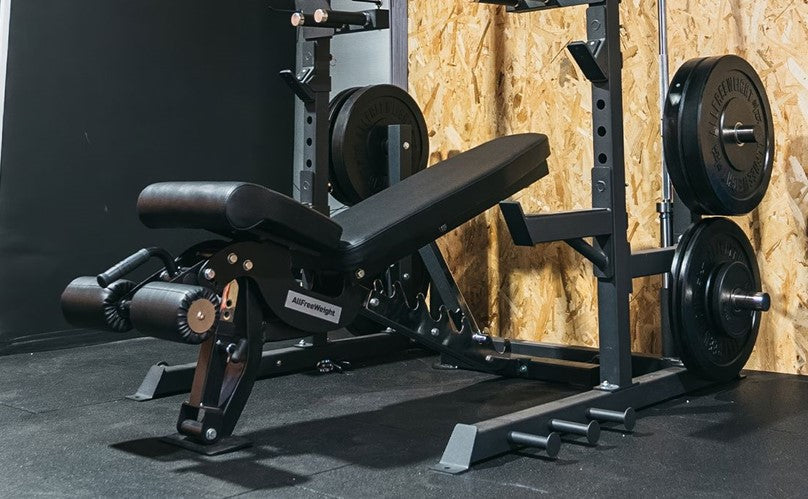 Bancos, abdominales y glúteos