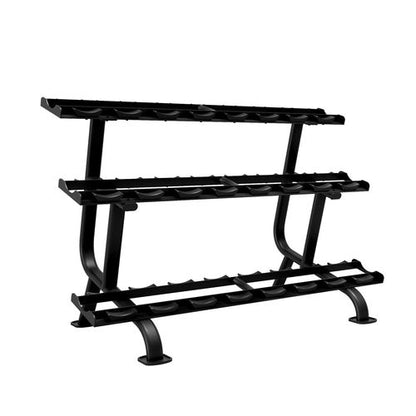 Rack Mancuernas 3 baldas 12 pares