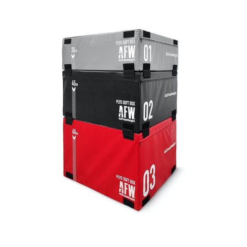 Kit Cajón de pliometría Foam negro