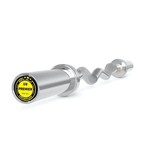 Barra Premier Chromed Curl Z 120 cm.