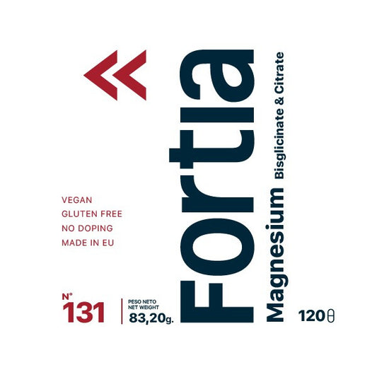 FORTIA MAGNESIUM BISGLICINATE & CITRATE (120 cáps.)