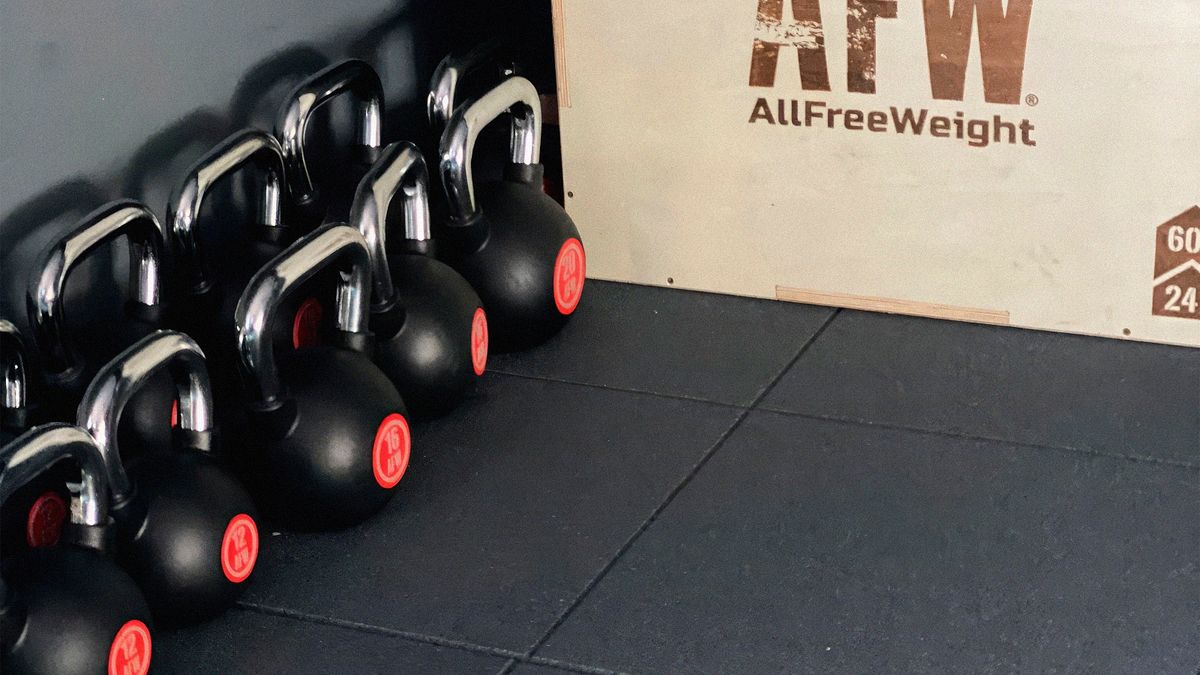 Kettlebell Goma Black