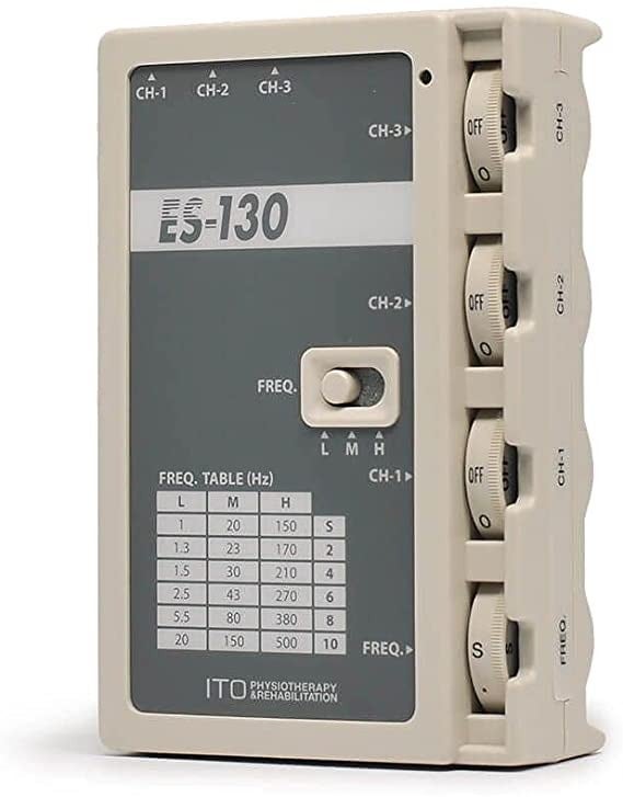Electroestimulador de Acupuntura 3 Canales ITO ES-130