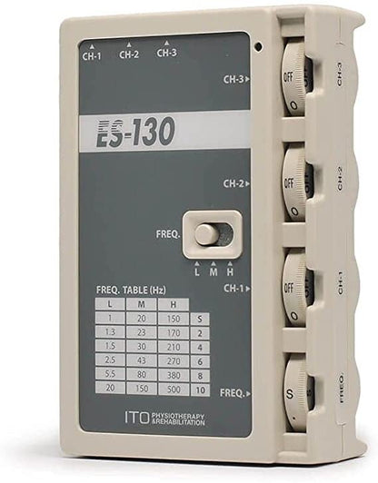 Electroestimulador de Acupuntura 3 Canales ITO ES-130