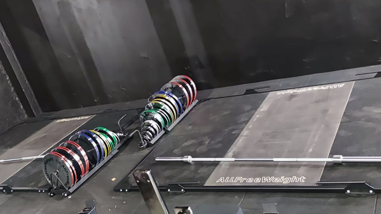 Rack de discos horizontal