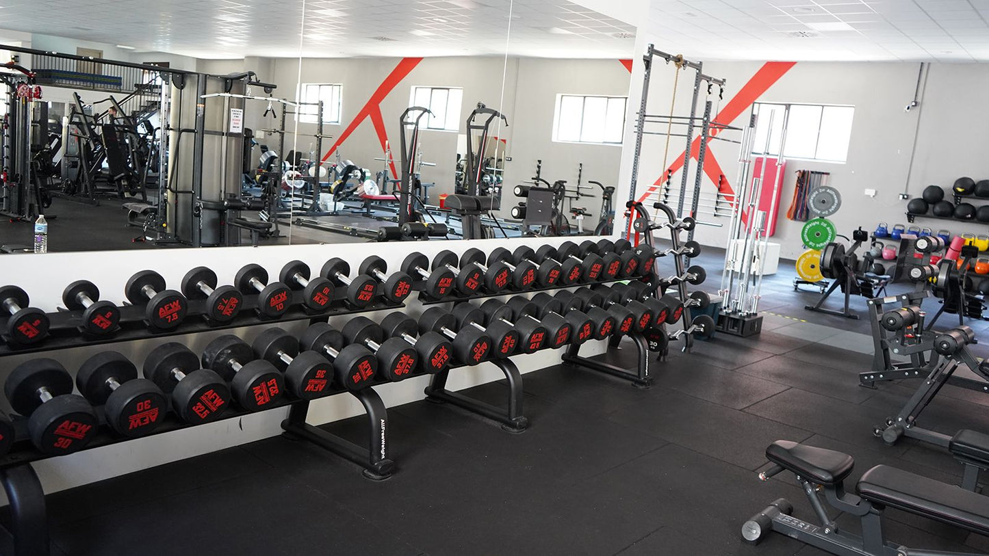 Rack Mancuernas 2 baldas 10 pares