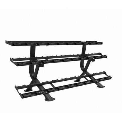 Rack Mancuernas 3 baldas 15 pares