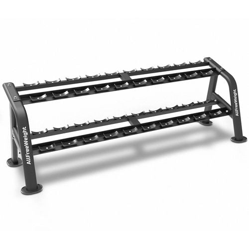 Rack Mancuernas 2 baldas 10 pares