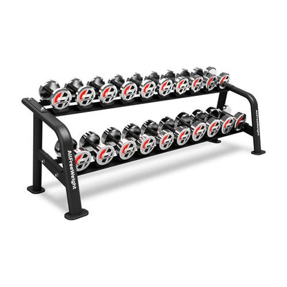 Rack Mancuernas 2 baldas 10 pares