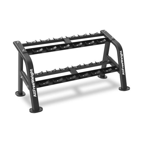 Rack Mancuernas 2 baldas 6 pares