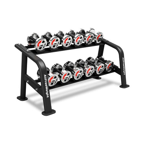 Rack Mancuernas 2 baldas 6 pares