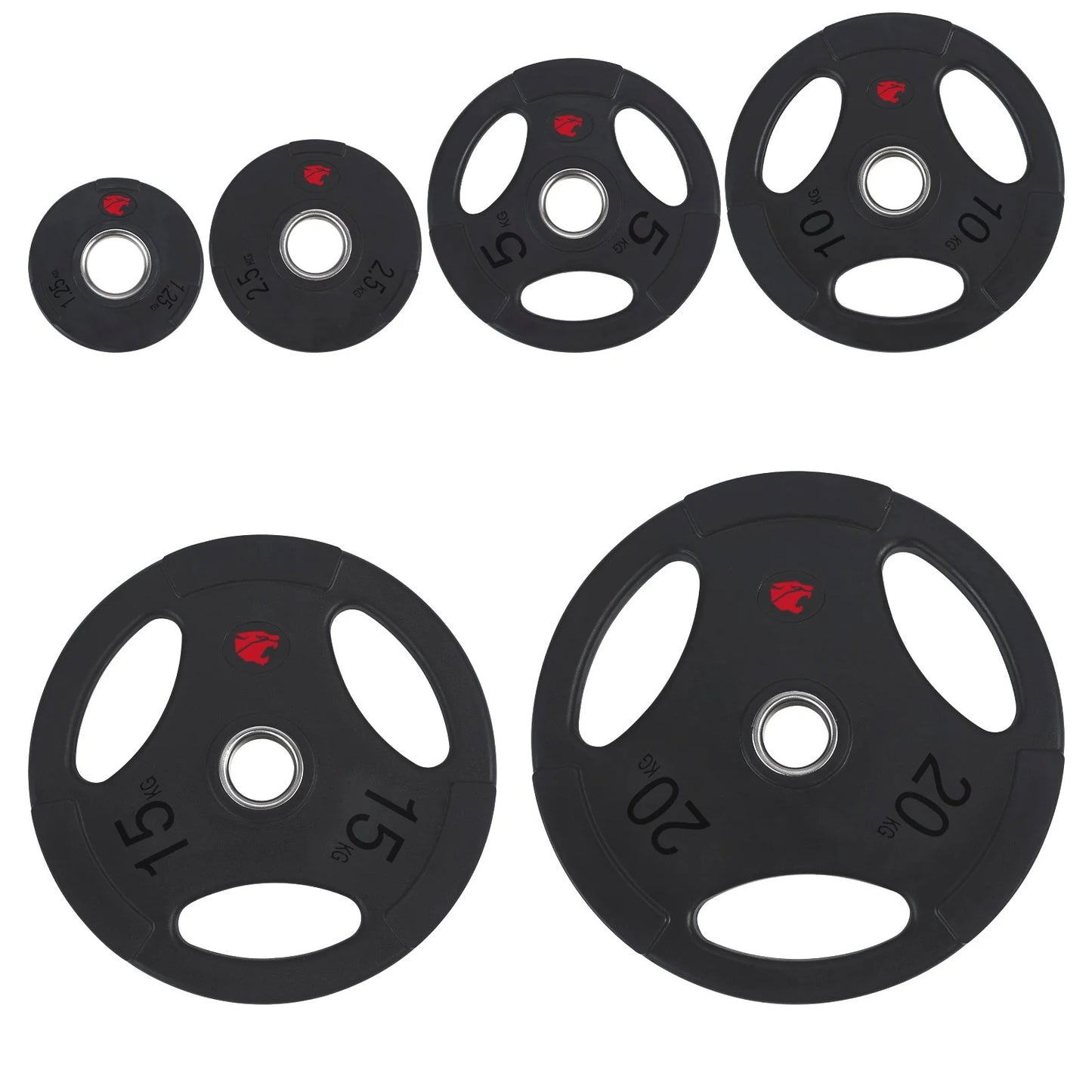 Discos de Goma 3 asas 50mm Profesionales