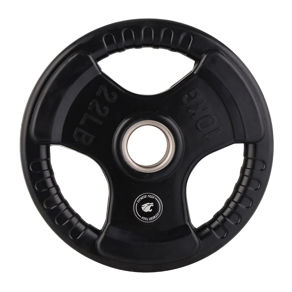 Set 105Kg Discos Triple Agarre 50Mm Profesionales