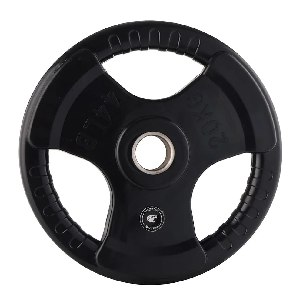 Set 105Kg Discos Triple Agarre 50Mm Profesionales
