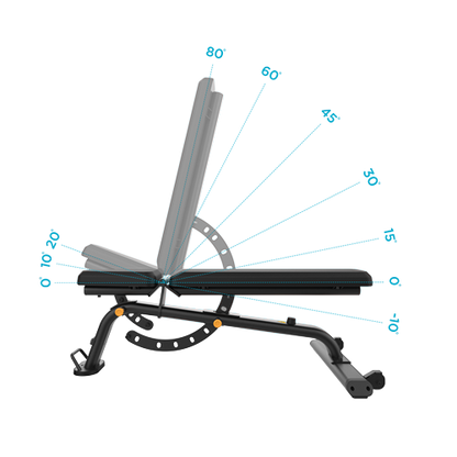 Vitality Banco Plano Reclinable VBR6117
