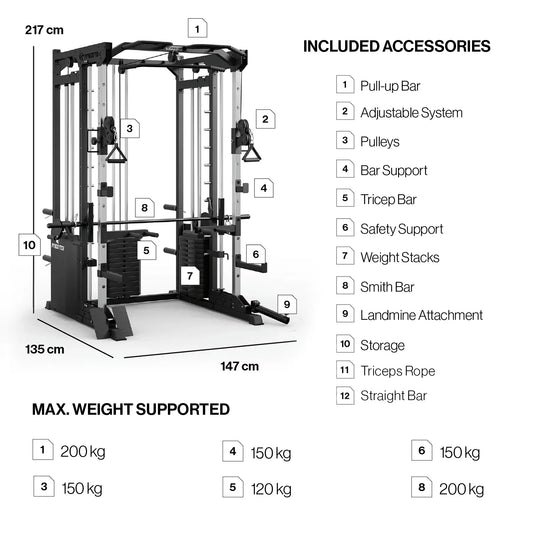 Smith Machine S9000 I Máquina multifunción