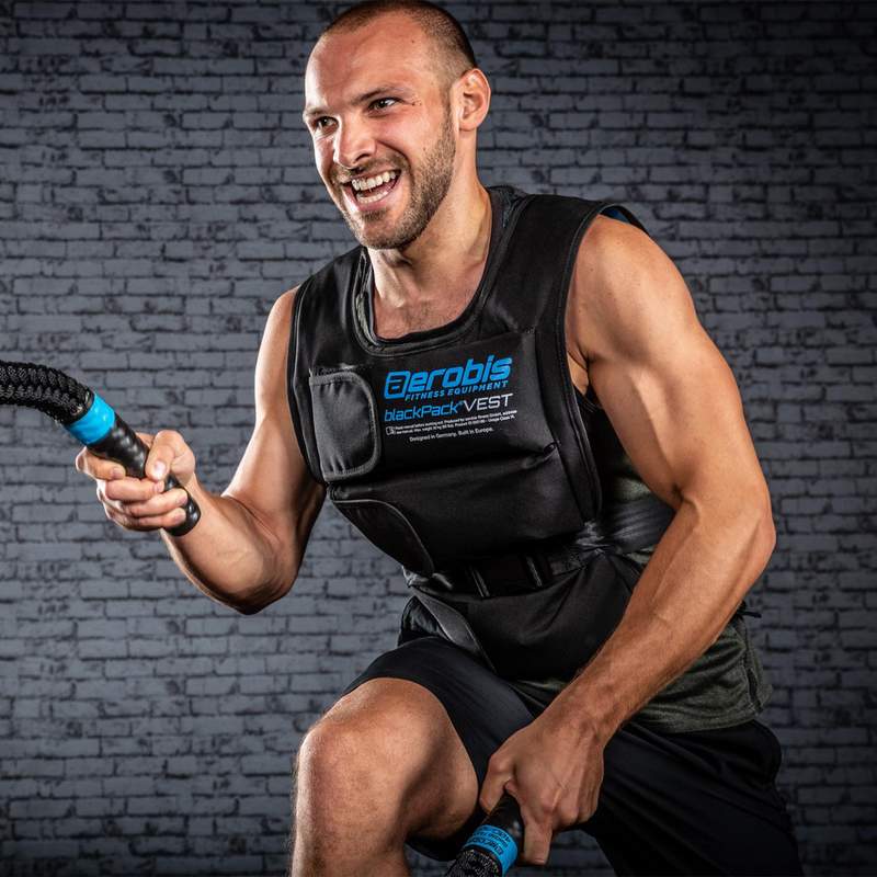 aerobis Chaleco de peso vacío- Blackpack vest empty